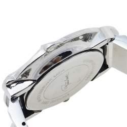 Roberto Cavalli Silver Stainless Steel Snake R7253165515 Women's Wristwatch 37 mm