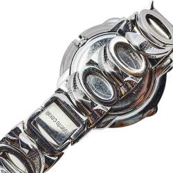 Roberto Cavalli Silver Stainless Steel Snake R7253165515 Women's Wristwatch 37 mm