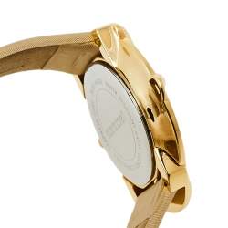 Roberto Cavalli Gold Plated Stainless Steel Snake 7251165817 Women's Wristwatch 38 mm