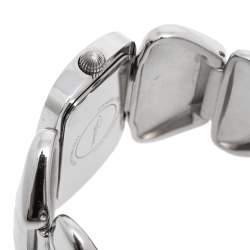 Pre Owned Roberto Cavalli Silver Stainless Steel R7253198015 Women's Wristwatch 38 mm 