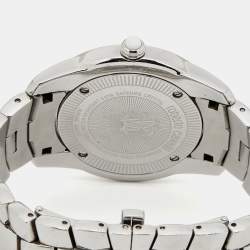 Pre Owned Roberto Cavalli Silver Stainless Steel Tempus Fugit R7253147515 Women's Wristwatch 37 mm