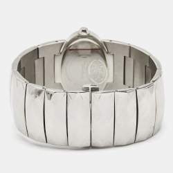 Pre Owned Roberto Cavalli Silver Stainless Steel R7253133615 Women's Wristwatch 36 mm