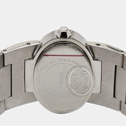 Pre Owned Roberto Cavalli Silver Stainless Steel R7253133615 Women's Wristwatch 36 mm