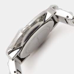 Roberto Cavalli Silver Stainless Steel Snake R7253165515 Women's Wristwatch 37 mm