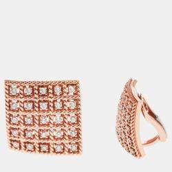 Roberto Coin Multi Rose Gold Earrings