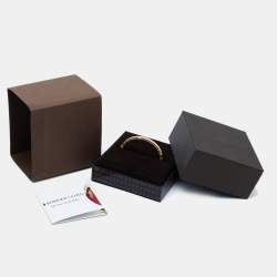 Pre Owned Roberto Coin Symphony Barocco 18K Yellow Gold Bangle Bracelet