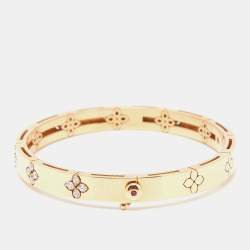 Roberto Coin Verona Diamond 18k Rose Gold Bracelet