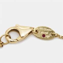 Roberto Coin Princess Flower Diamond 18k Two Tone Gold Bracelet
