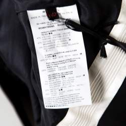 Rochas Black Embellished Eye Motif Detail Two Button Blazer L