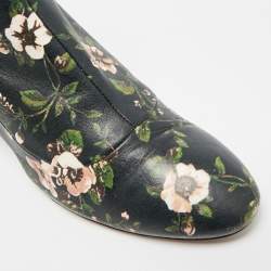 Pre Owned حذاء بوت روكاس جلد متعدد الألوان بطول الكاحل مقاس 39.5