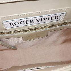 Pre Owned Roger Vivier Beige Leather shoulder bag
