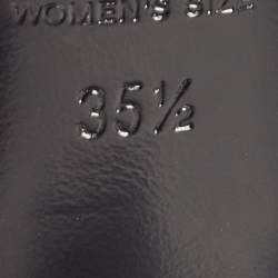 Pre Owned Roger Vivier Black Patent Leather Belle Vivier Pumps Size 35.5