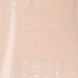 Pre Owned Roger Vivier Cream Patent Leather and PVC Belle Vivier Pumps Size 36