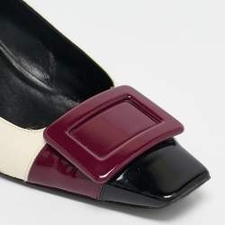 Roger Vivier Multicolor Patent Leather Belle Pumps Size 38