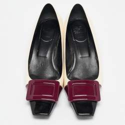 Roger Vivier Multicolor Patent Leather Belle Pumps Size 38