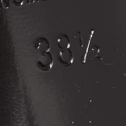 Pre Owned Roger Vivier Teal Blue Patent Leather Buckle Round Toe Pumps Size 38.5