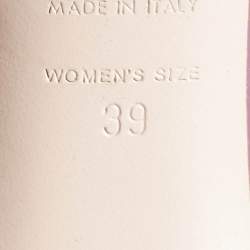 Pre Owned Roger Vivier Pink Patent Leather Belle Vivier Pumps Size 39