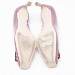 Pre Owned Roger Vivier Pink Patent Leather Belle Vivier Pumps Size 39