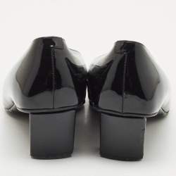 Roger Vivier Black Patent Leather Belle Vivier Pumps Size 36.5