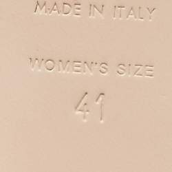 Pre Owned Roger Vivier Burgundy Patent Leather Trompette Pumps Size 41