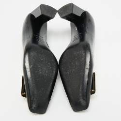 مملوكة مسبقًا Roger Vivier Belle Vivier Size 37 Black Patent Leather Pumps