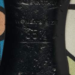 مملوكة مسبقًا Roger Vivier Belle Vivier Size 35.5 Multicolor Canvas Ballet Flats