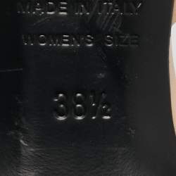 مملوكة مسبقًا Roger Vivier Trompette Size 38.5 Beige Leather D'orsay Ballet Flats