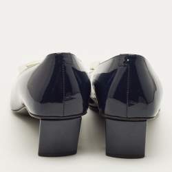 Pre Owned حذاء كعب عالي روجر فيفييه بيل جلد لامع أسود مقاس 37