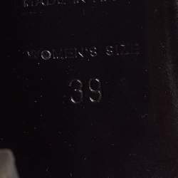 Pre Owned Roger Vivier Trompette Size 39 Brown Snakeskin Leather Pumps