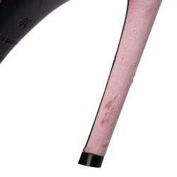 Pre Owned Roger Vivier Pink Embellished Satin Limelight Buckle Pumps Size 39