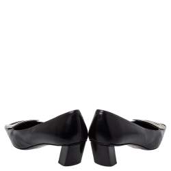 Pre Owned Roger Vivier Black Leather Pumps Size 41
