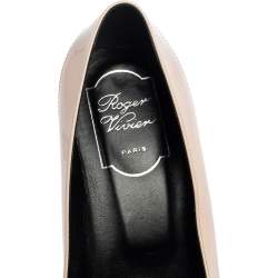 Pre Owned Roger Vivier Multicolor Patent Leather Belle Pumps Size 36.5