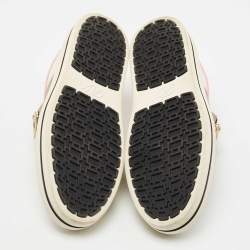 Pre Owned Roger Vivier Multicolor Leather Sneaky Viv Zip Sneakers Size 39