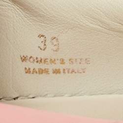 Pre Owned Roger Vivier Multicolor Leather Sneaky Viv Zip Sneakers Size 39