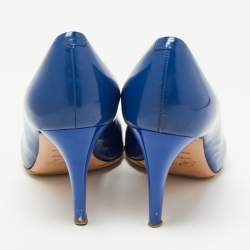 Roger Vivier Blue Patent Trompette Pumps Size 40