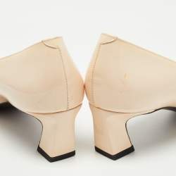 Pre Owned Roger Vivier Light Pink Patent Leather Trompette Pumps Size 40