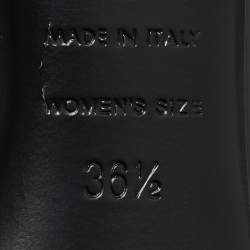 Pre Owned Roger Vivier Black Patent Leather Belle Pumps Size 36.5