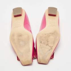 Roger Vivier Pink Patent Ballet Flats Size 37