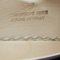 Pre Owned Roger Vivier Black Patent Leather Sneaky Viv Crystal Embellished Slip On Sneakers Size 39