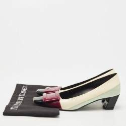 Pre Owned Roger Vivier Multicolor Patent Leather Belle Vivier Pumps Size 36