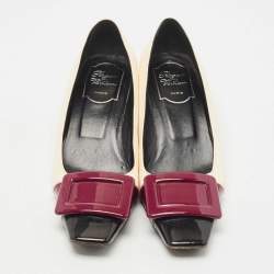 Pre Owned Roger Vivier Multicolor Patent Leather Belle Vivier Pumps Size 36