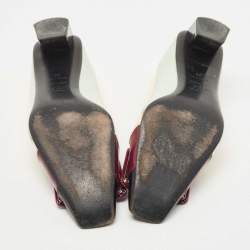 Pre Owned Roger Vivier Multicolor Patent Leather Belle Vivier Pumps Size 36