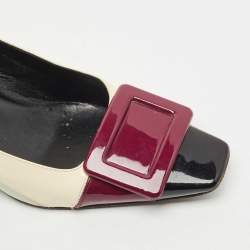 Pre Owned Roger Vivier Multicolor Patent Leather Belle Vivier Pumps Size 36