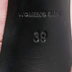 Pre Owned Roger Vivier Pink Satin Trompette Pumps Size 39