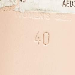 Pre Owned Roger Vivier Black Patent Leather Buckle Detail Square Cap Toe Pumps Size 40