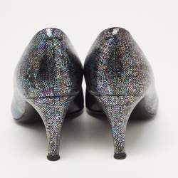 Roger Vivier Multicolor Leather Trompette Pumps Size 36