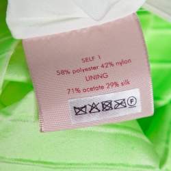 مملوكة مسبقًا Roksanda Ilincic Multicolored Ombré Crinkled Ambra Pleated Maxi Skirt M