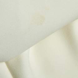 Pre Owned Roksanda White Crepe Puff Sleeve Midi Lena Dress S