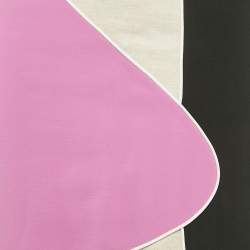 Roksanda Multicolor Colorblock Crepe Pencil Skirt S
