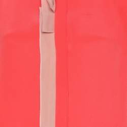 Pre Owned Roksanda Ilincic Orange Silk Dress S